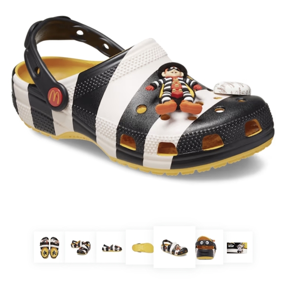 MCDONALD’S X CROCS HAMBURGLAR CLASSIC CLOGClogs - Picture 2 of 6